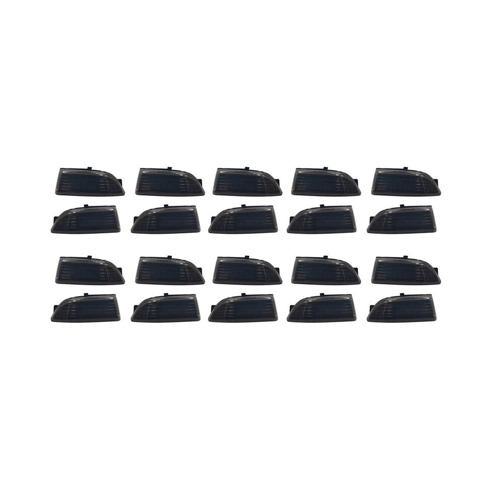 10X Left+Right Rearview Mirror Cover Indicator Turn Signal Lamp Cover For Everest Ranger 12-20(Without Bulbs) Light 6033307684585