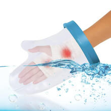 Waterproof Plaster Cover Arm Waterproof Hand Cover for Shower Wounds Arm Protection  for Children and Adults