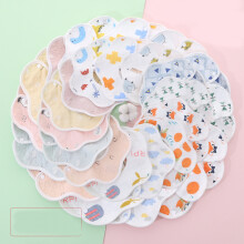 Baberos de algodón muselina ajustables con broche para bebés y niños pequeños. Capas suaves y absorbentes. Baberos tipo bandana lavables a