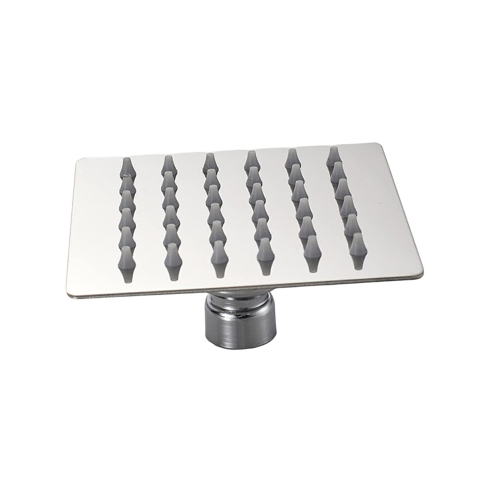 Ultra Thin Stainless Steel Showerhead Square Waterfall Rainfall Pressure 9382693319265