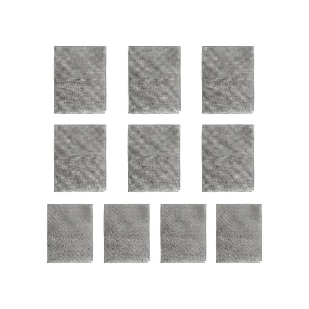10Pieces Plastic Welding Mesh Reinforcing Stainless Steel Wire Mesh Screen For Thermoplastic Repairs,Plastic Welding Kit 6033176043872