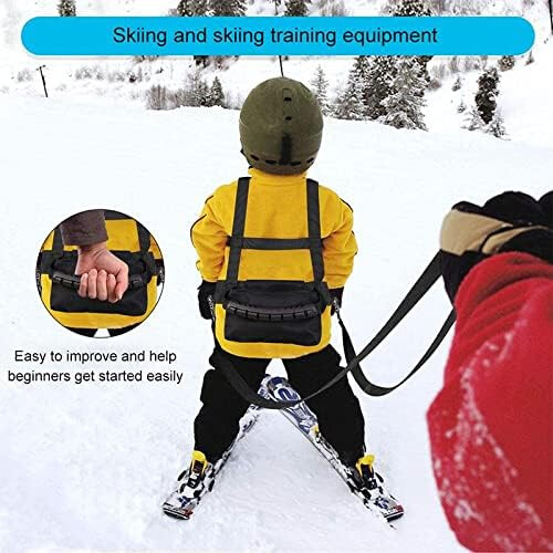 Kids Ski Training Harness with Adjustable Shoulder Straps for Beginner Skiing and Snowboarding 2