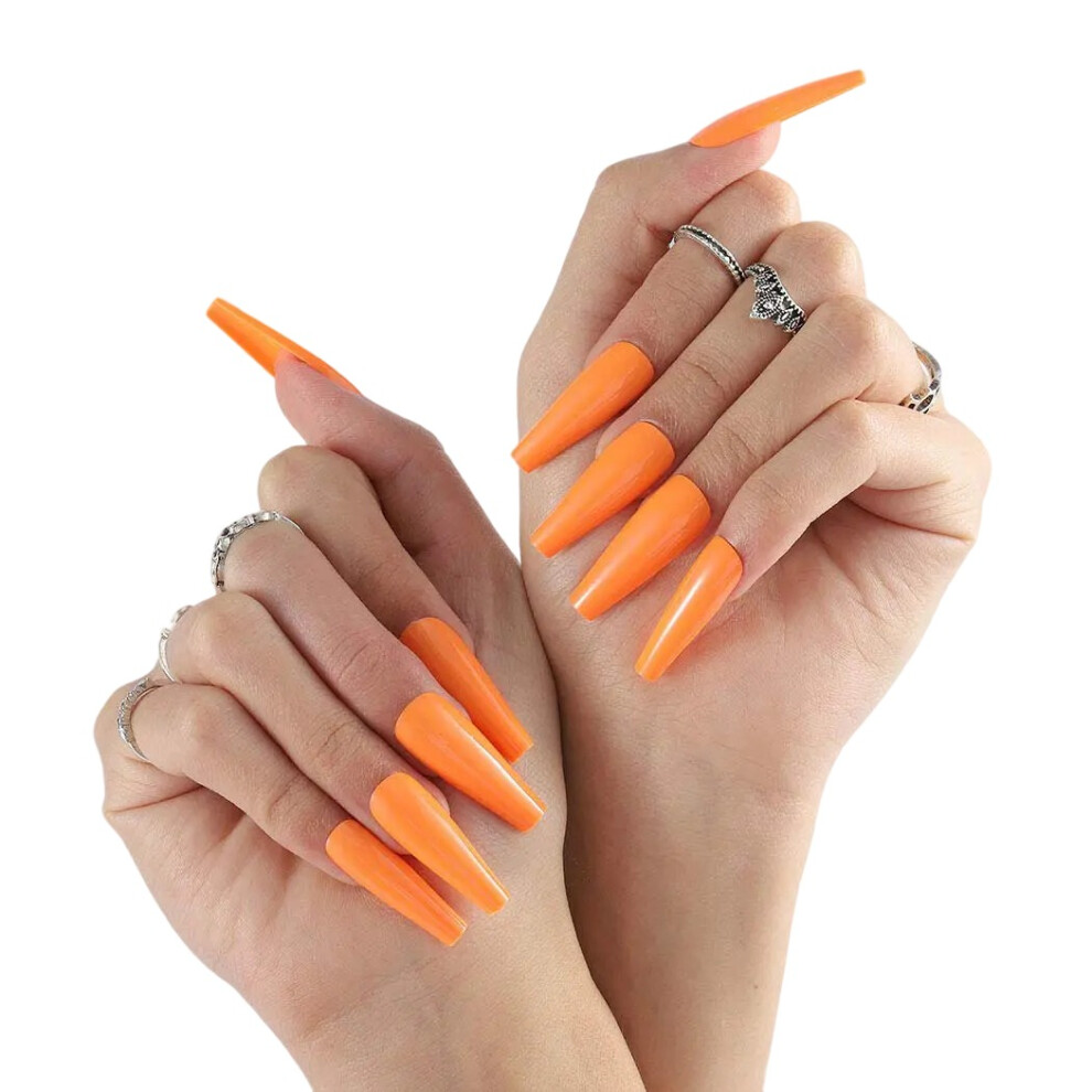 Salon-Quality Matte Finish Press on Nails, Fashionable Elegant Purple Artificial Nails for Women, Long Lasting and Easy Application, Includes Double-