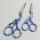 Embroidery Scissors with Ergonomic Double Loop Handle, High Quality Stainless Steel Sharp Tip Scissors for Embroidery, Craft, Needle Work 2