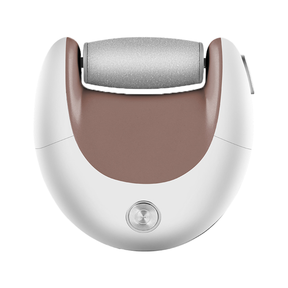 Foot Scrubber, Electronic Foot File Grinder with Rotating 360 Degrees, Rechargeable USB, Microdermabrasion Roller, Compact and Portable, Gift for Men