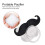 Beard Baby Dummy, Portable Mini Pacifier with Cute Beard, Food Grade Silicone Pacifier 2