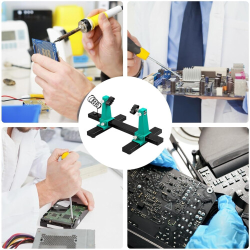 Adjustable PCB Holder with 360 Rotation and MultiPoint Grip for Motherboard 1