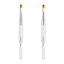Polygel Precision, doppelseitiger Gelpinsel & Picker, Ihr ultimativer Begleiter für makellose Gelnägel überall und jederzeit, professionelles