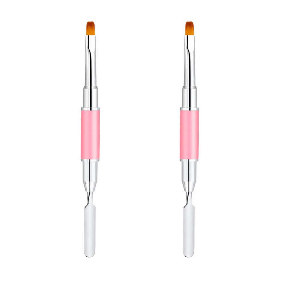 Nail Art Perfection, Dual-Ended Polygel Brush & Picker Set, High-Quality Tools For Effortless Gel Nail Creations, Travel-Ready And Always Stylish
