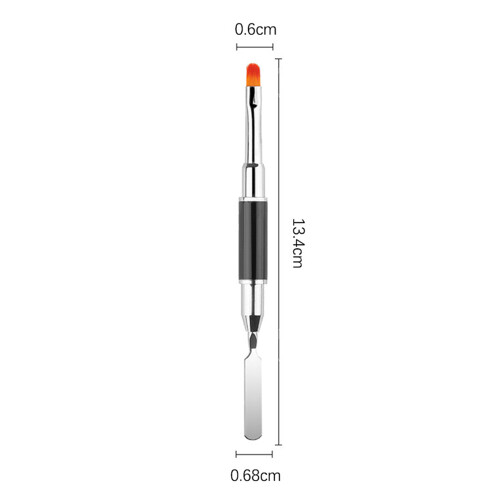 Polygel Precision, Πινέλο & Εξολκέας Τζελ Διπλής Άκρης, ο Απόλυτος Σύντροφός σας για Άψογα 1