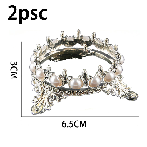 Δημιουργική θήκη για στυλό με στέμμα, μεταλλική βάση εργαλείων μανικιούρ με 1