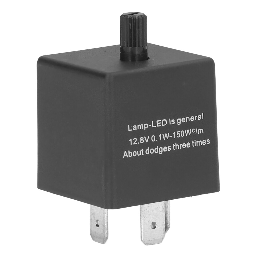 Adjustable 12V Waterproof 3-Pin Led Flasher Relay Cf13 Kt 3271375923707