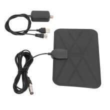 Digitale TV-Antenne Indoor terrestrisch HD 4K 1080P Antenne 25DBI Gewinn. Klebbar