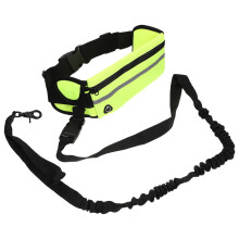 Heavy Duty Sports Waist Bag Dog Leash With WearResistant Nylon Traction Rope Adjustable Reflective Training And Running