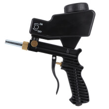 Large Capacity Portable Sandblaster with Material Shell and Fast Loading