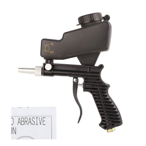Large Capacity Portable Sandblaster with Material Shell and Fast Loading 1