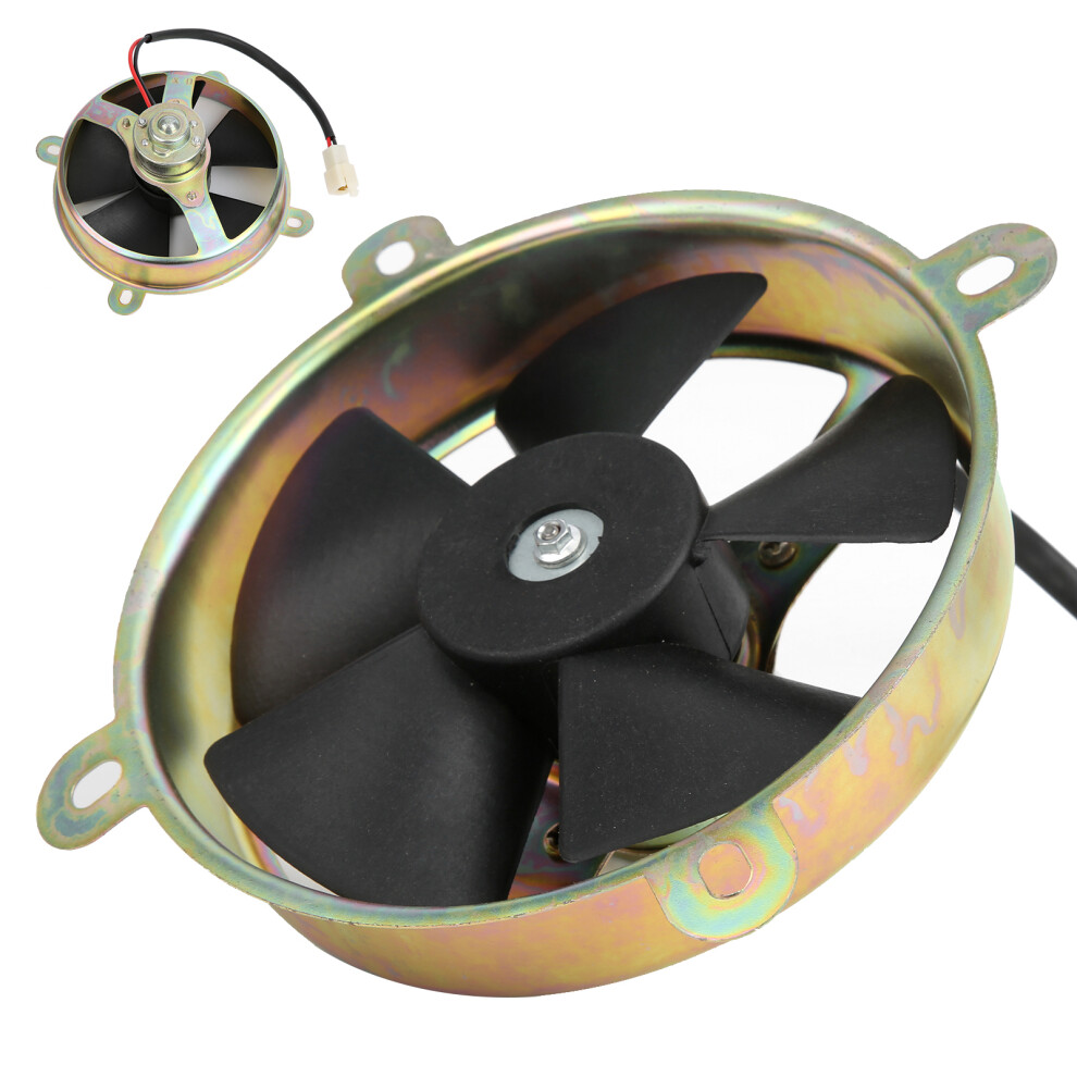 Reversible 12V 6In Electric Cooling Fan For Atv Dirt Bike Quad 150Cc 200Cc 5091379418614