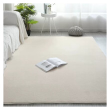 Drum Pad Soundproof Carpet Bedroom Piano Shock Absorbing Floor Mat Cream 160x80cm
