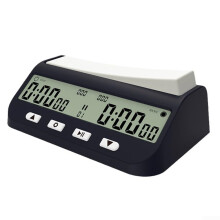 Digital Chess Clock with MultiFunction Timing Modes, Large Display, Energy Saving for Go and Chinese Chess
