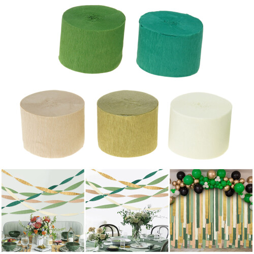 Packung mit 5 Krepppapierbändern, 125 m lange 1