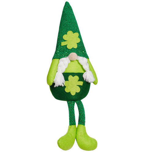 Patricks Day Zwergen-Ornament,-Damenmodell mit langem Bein