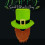 Patricks Day Partyhut mit Schnurrbärten und Bärten für Männer 4