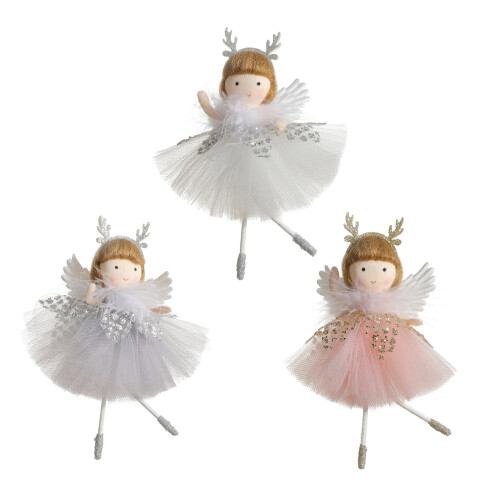 Handmade Sequins Meshes Skirt Ornament Stylish Sequins-White 1