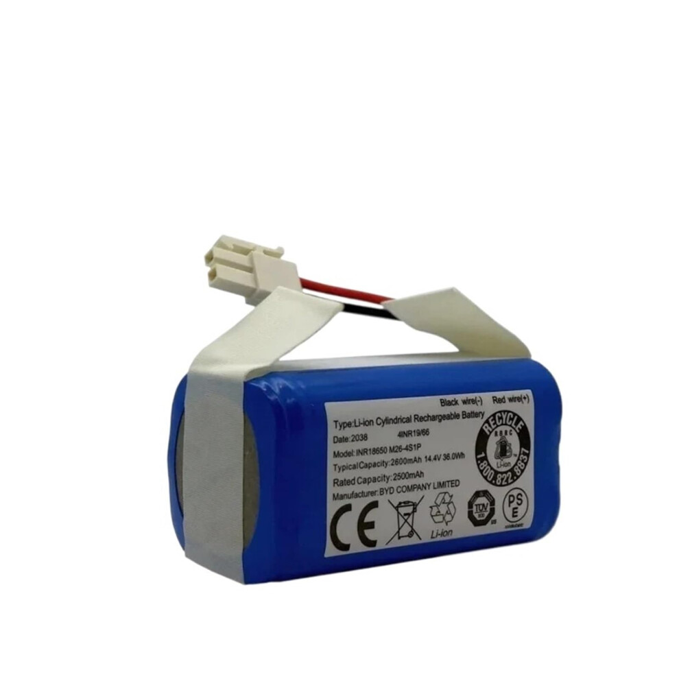 14.4V Vacuum Cleaner Lithium Battery 2600Mah For Ilife A4s A6 V7s Plus A9s W400 Rechargeable 9199774610490