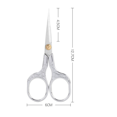 Precision Crafted, Round Tip Sewing Scissors, Multipurpose Scissors for Embroidery and Sewing, Sturdy Material for Longevity and Durability