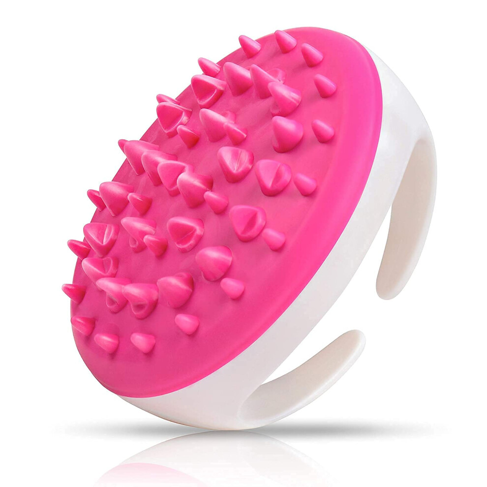 Affordable Natural Body Brush for Anti Cellulite Massage, Cellulite Remover with Ergonomic Grip, Skin Smoothing & Tone Exfoliate, Use in Shower for