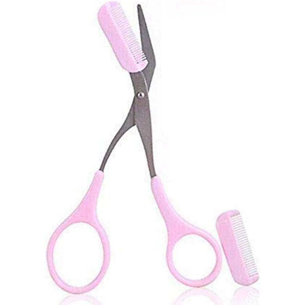 Eyebrow Styling Kit For Salon Style Results, Professional Precision Eyebrow And Eyelash Scissors With Gentle Removal Feature For Halloween Parties