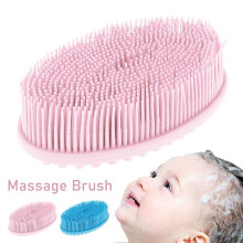 Siliconen bodyscrubber voor diepe reiniging en bevordering van de bloedsomloop, milde exfoliatie met cellulitisvermindering, 2-in-1 ontwerp, geschikt