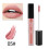 Ματ μεταλλικό lip gloss με βάση το νερό, μακράς διαρκείας, αδιάβροχο, με έντονες 2