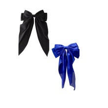 Schicke Haaraccessoires, ästhetische Haarspangen mit Krokodilklemmen, Retro-Schleifendesign für Damen und Mädchen, große Haarspangen mit Schleife
