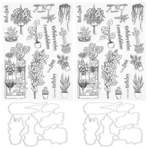 Διαφανείς σφραγίδες Scrapbooking DIY με επαναχρησιμοποιήσιμο φόντο, διαφανείς