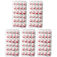 Jolis faux ongles pour enfants, tailles variées, non toxiques, pré-encollés, de haute qualité, faciles à appliquer, réutilisables et