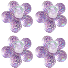 Material de alta qualidade, design em formato de flor para exibir nail art, suporte magnético para pontas de unhas que facilita a criação de