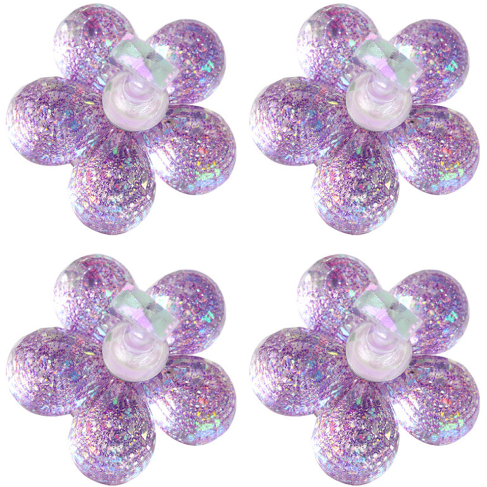 Achieve Salon-worthy Results With Our Flower-shaped Magnetic Holder, Perfect For Nail Art Practice And Display Stand Diy For Halloween Parties