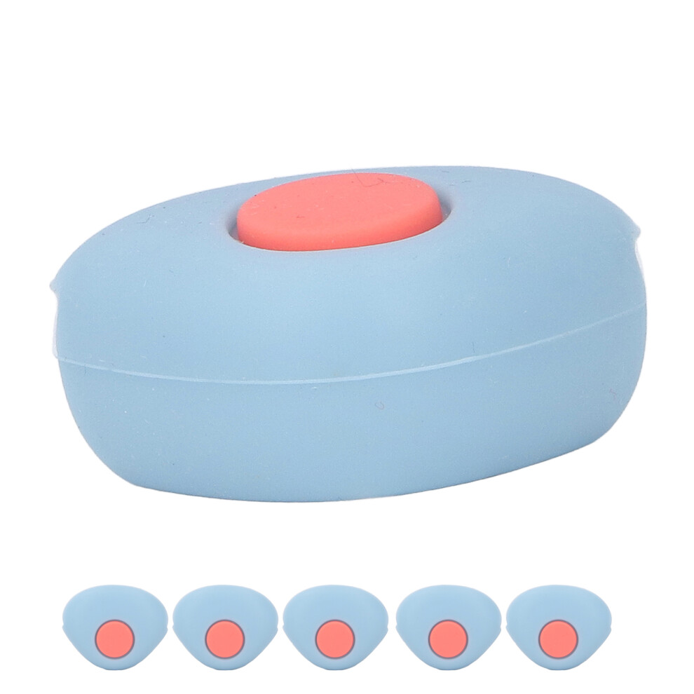 5Pcs Silicone Corner Protectors For Furniture Child Safety Guards Blue