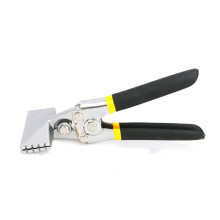 Betchwerkzeuge Multifunctional Folding Pliers Multifunctional Straight Metal Hand Seam Pliers Set for Metal Steel Sheet (Color: B)