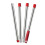 Stainless Steel Mop Replacement Handle Adjustable FourSection Pole with Ergonomic Grip 1