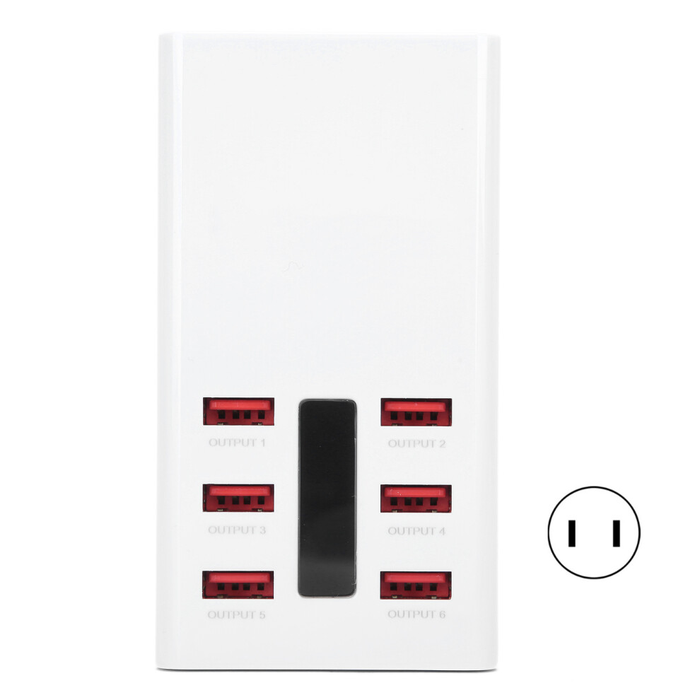 Multi Device Usb Charging Station Rapid Charging Fire Resistant Abs Pure Copper Wide Compatibility Smart Ic Portable Design Compact And Lightweight 9138057417623