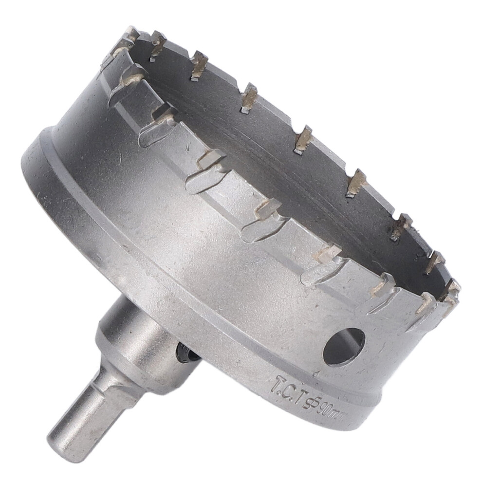 Efficient 90Mm Drill Bit With Hardened Teeth For Wood & Metal 9381375935700