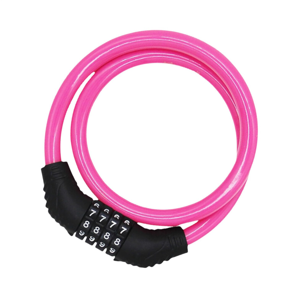 Electric Scooter Lock Heavy Duty Combination Anti Theft Security Lock For Electric Scooters Bicycles Skateboards Pink 9199774611831