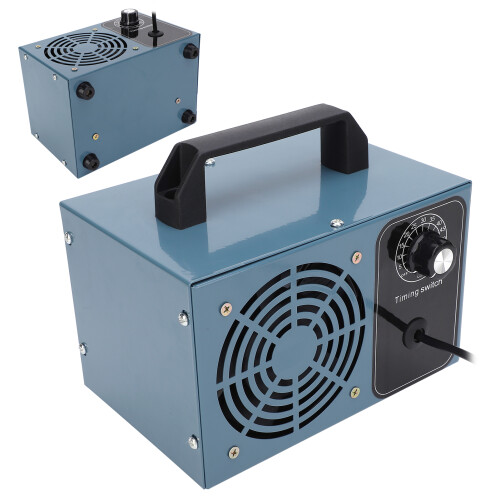 Ozone Generator For Air Purifier Odor Removal, Ozone Machine With Timer Function Ionizer Deodorizer High Efficiency Low Noise Ozone Generator For 2