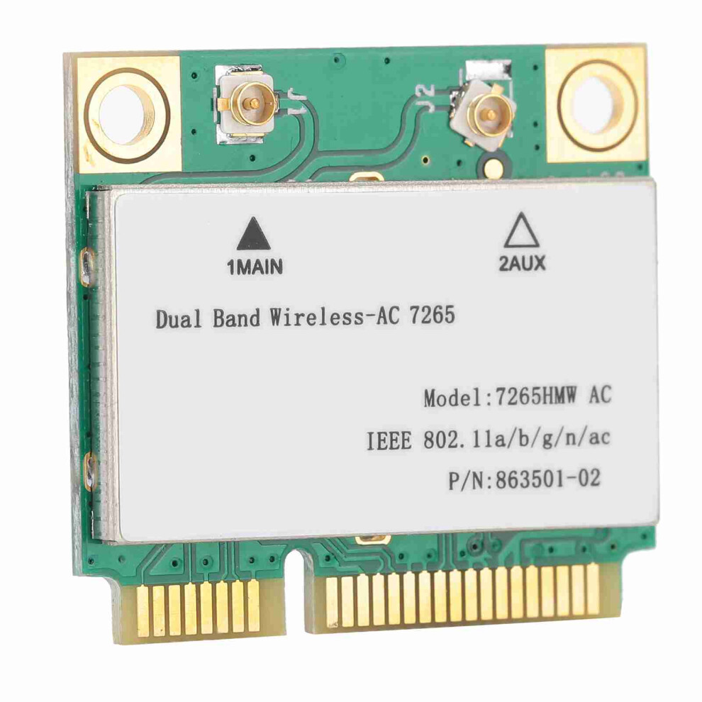 Mini Pcie Wifi Card Dualband Ac 7265Hmw 2X2 Bluetooth 4.2 4991379425241