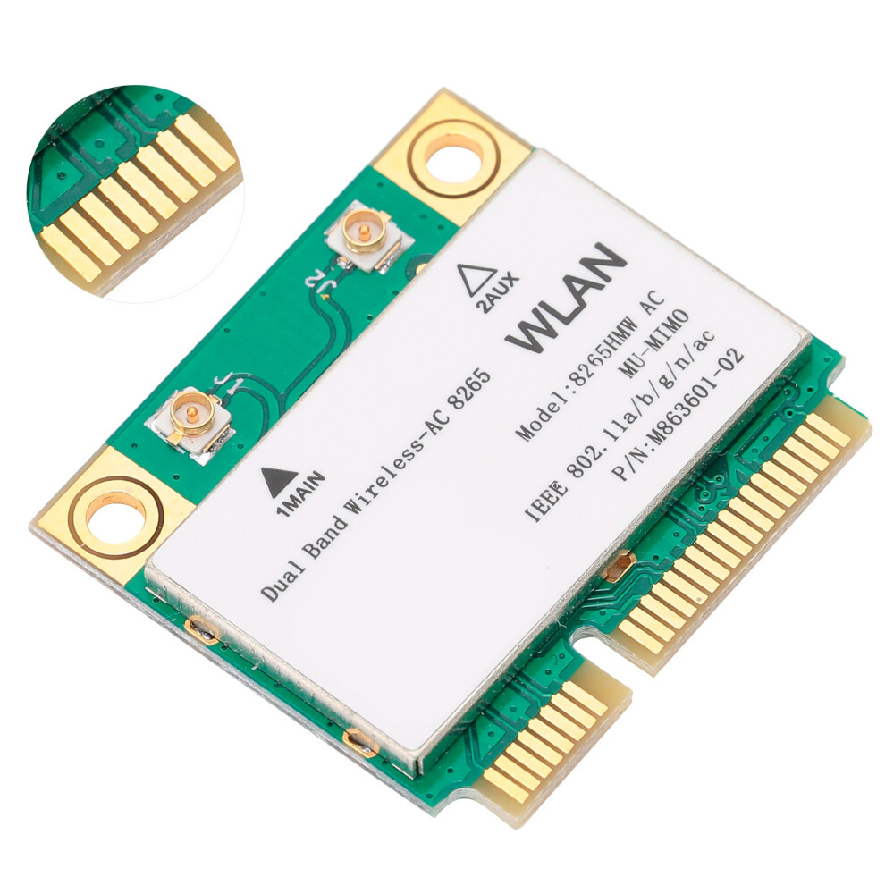 Wireless Network Card 2.4G/5Ghz 8265Hmw Mu-Mimo Wifi Bluetooth 4.2 6921379425222
