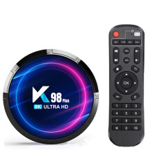 Android TV Box 13.0 K98 Plus RK3528 QuadCore 64Bit, 4GB RAM 64GB ROM, 1000M LAN, DualBand WiFi 2.4G/5G, 8K/4K AV1