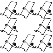 Sprouting Stands for Wide and Regular Mouth Jars, Stainless Steel, 8 Pack, Canning Jar Sprout Holder