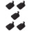 5X Jincomso Rotatable 360 Degree Fixed Mouse Pad, Mouse Tray Accessory, Wrist Guard Mouse Pad, Computer Hand Stretcher, Black 1